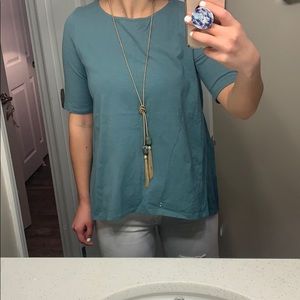 Madewell Back-Zip Swing Top